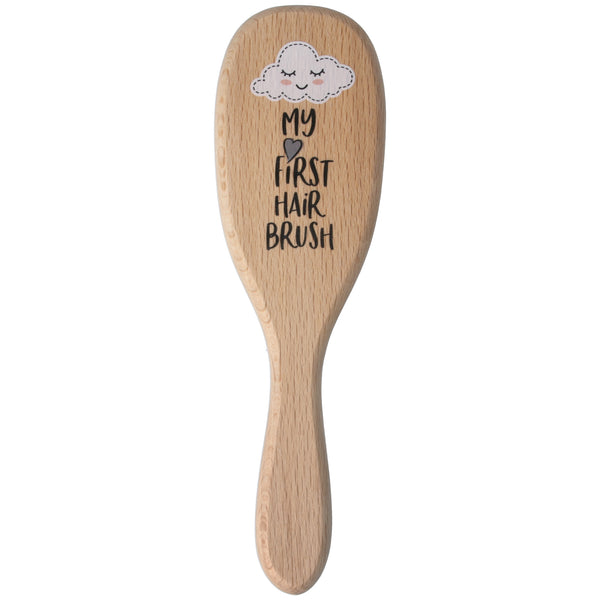Parsa Beauty PARSA Baby Haarpflegebürste mit Ziegenhaar aus FSC®-zertifiziertem Buchenholz für die Pflege von feinem Babyhaar und empfindlicher Kopfhaut im Angebot