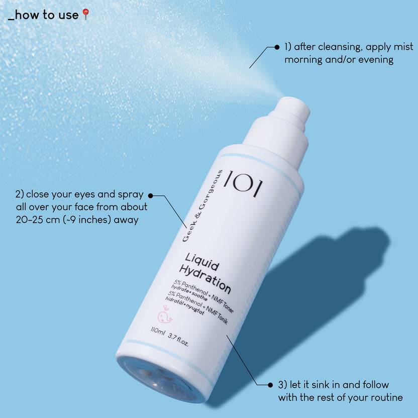 Geek & Gorgeous Liquid Hydration (110ml) Verkauf