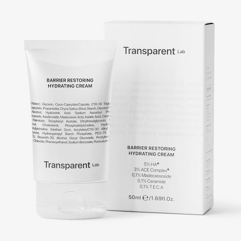 Transparent Lab Barrier Restoring Hydrating Cream (50ml) Fabrikverkauf