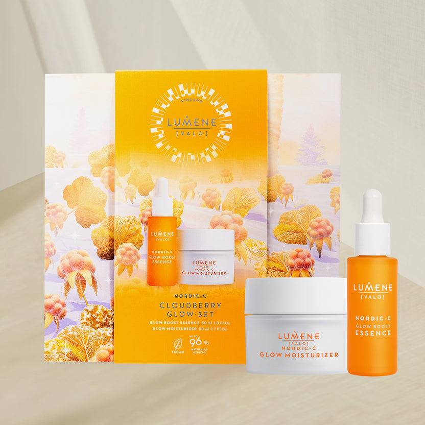 Lumene NORDIC-C [VALO] CLOUDBERRY GLOW SET 2024 (80ml) Auslauf