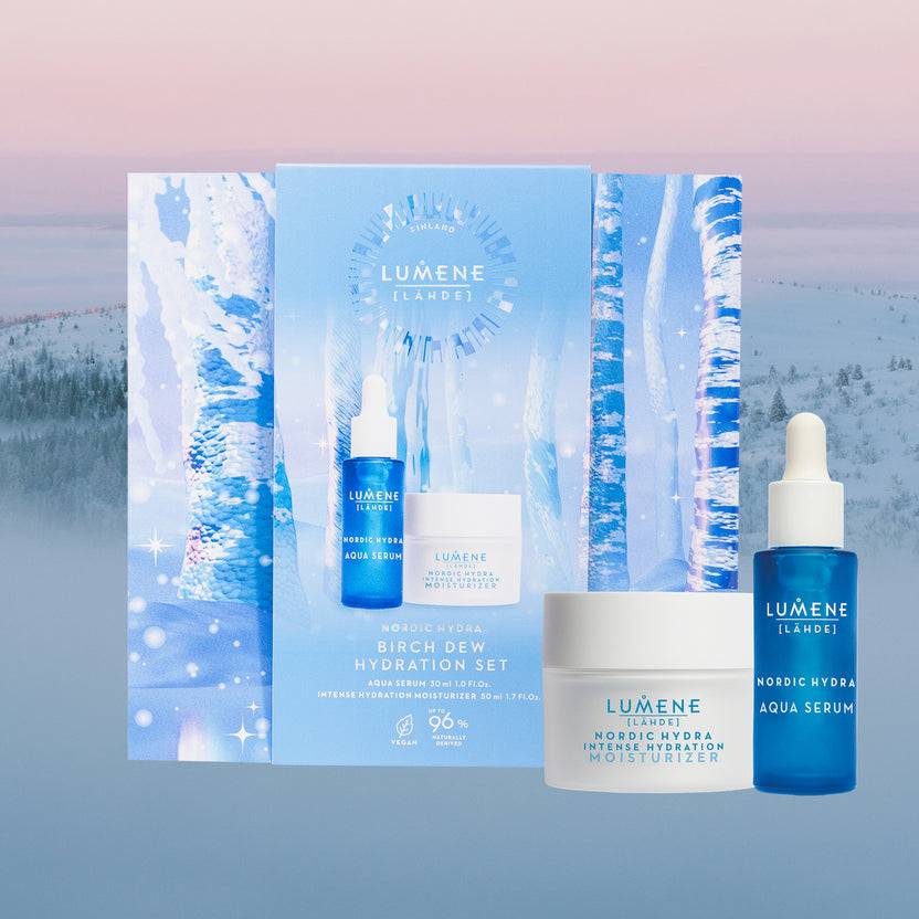 Lumene NORDIC HYDRA [LÄHDE] BIRCH DEW HYDRATION SET 2024 (80ml) Verkauf