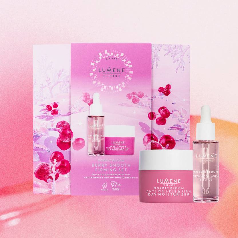 Lumene NORDIC BLOOM [LUMO] BERRY SMOOTH FIRMING SET 2024 (80ml) Angebote