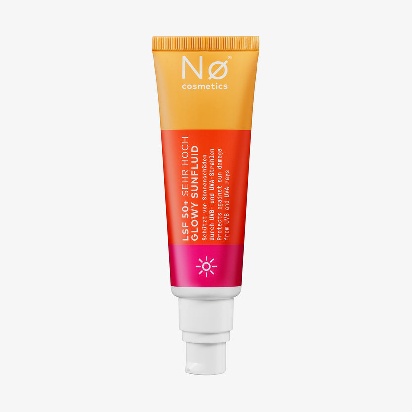 Nø Cosmetics luminous tøday LSF 50+ Glowy Sunfluid (50ml) Schlussverkauf