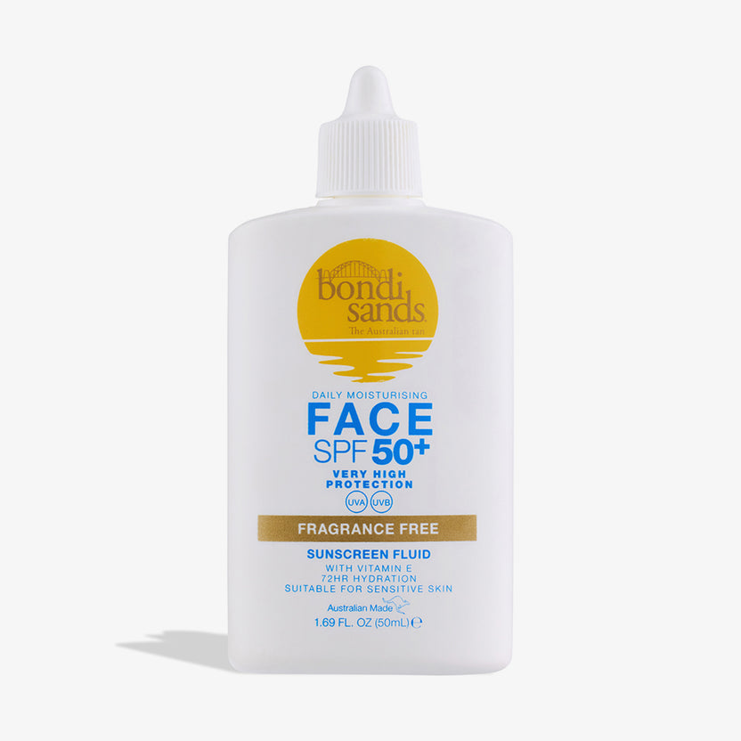 Bondi Sands SPF 50+ Fragrance Free Face Fluid (50ml) Hotsell