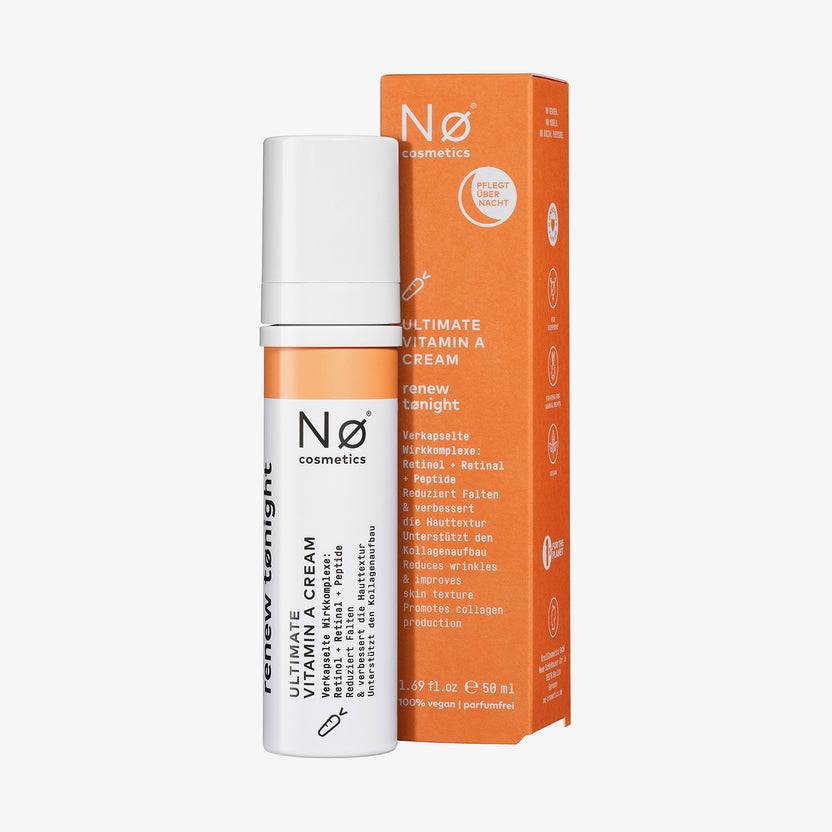 Nø Cosmetics renew tønight Ultimate Vitamin A Cream (50ml) Verkauf