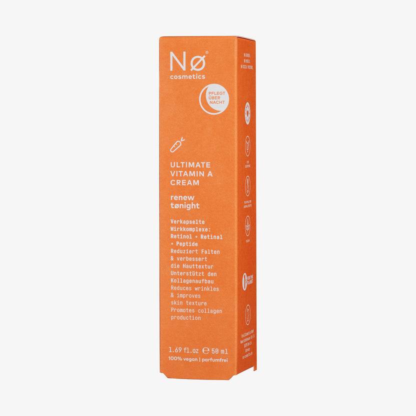 Nø Cosmetics renew tønight Ultimate Vitamin A Cream (50ml) Verkauf