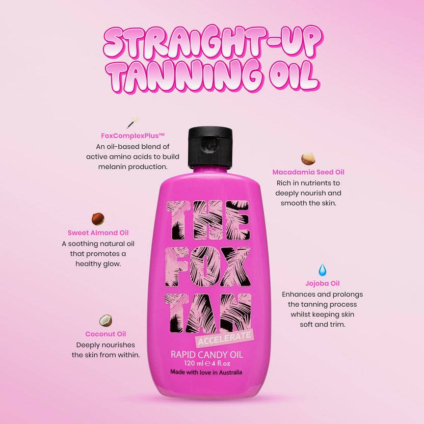 The Fox Tan Rapid Candy Oil (120ml) Schlussverkauf
