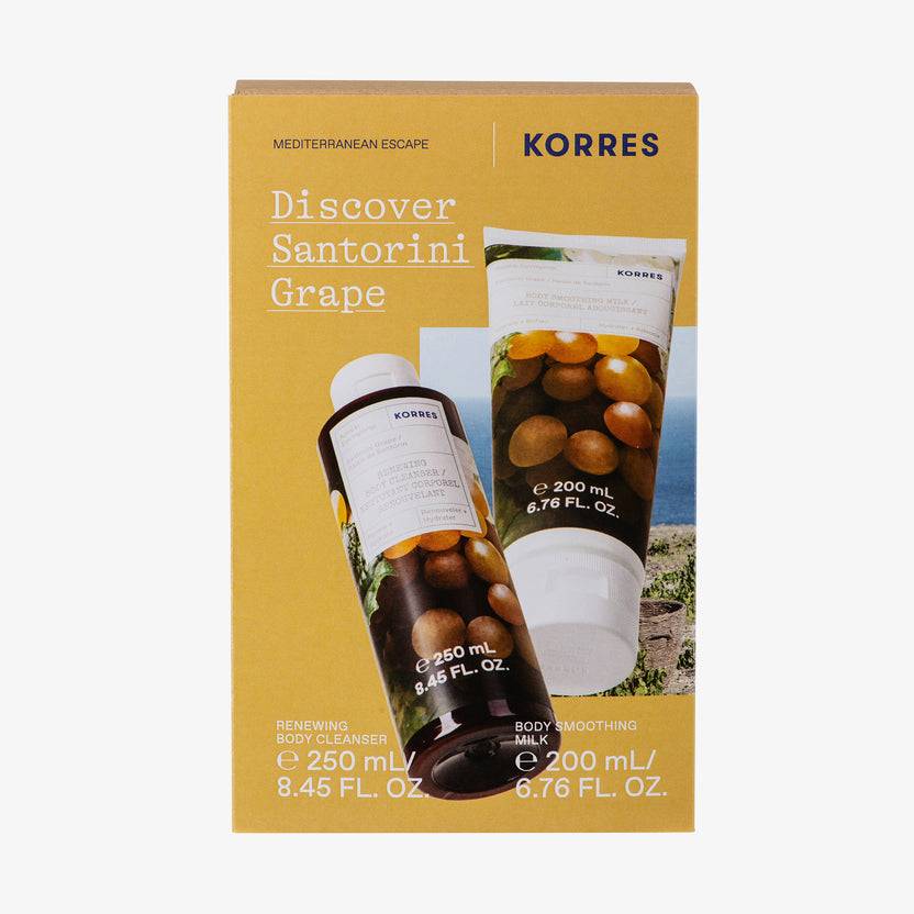 KORRES SANTORINI GRAPE Körperpflege Set (450ml) Outlet