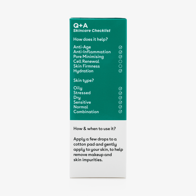 Q + A Skin Niacinamide Daily Toner 100ml (100ml) Auslauf