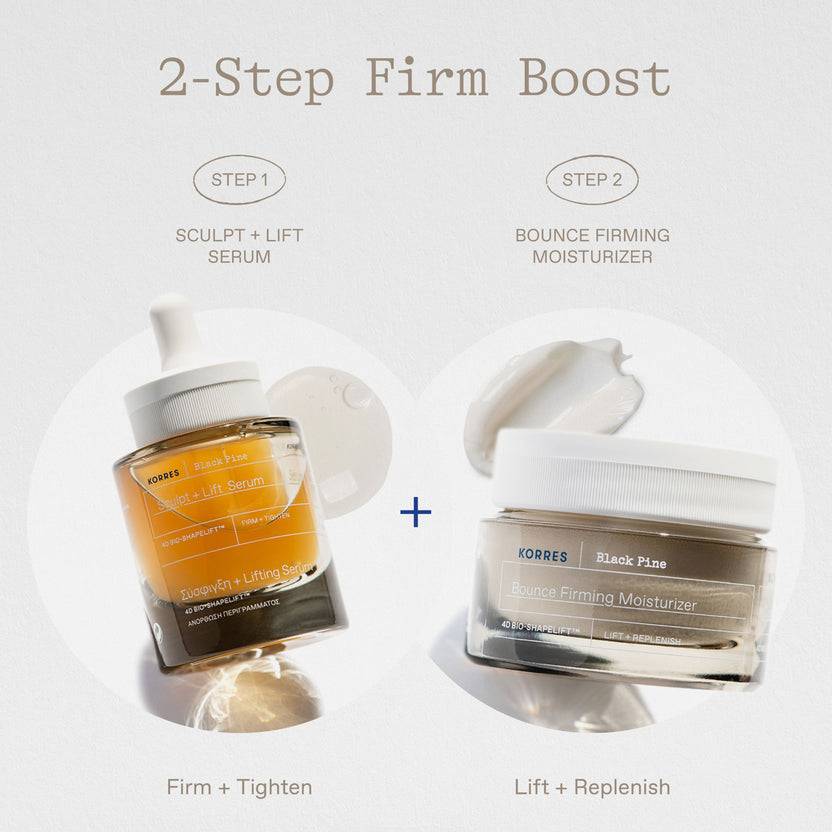 KORRES Black Pine 2-Step Firm Boost (55ml) Schlussverkauf