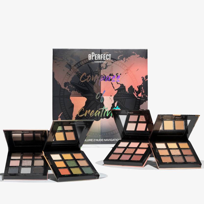 BPerfect Cosmetics Compass of Creativity Vol. II Nude Navigation (54g)