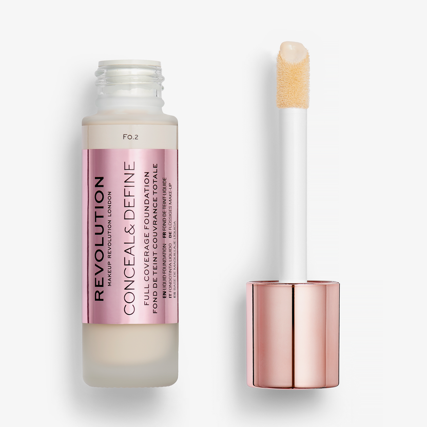 Revolution Makeup Conceal & Define Foundation (23ml) Auslauf