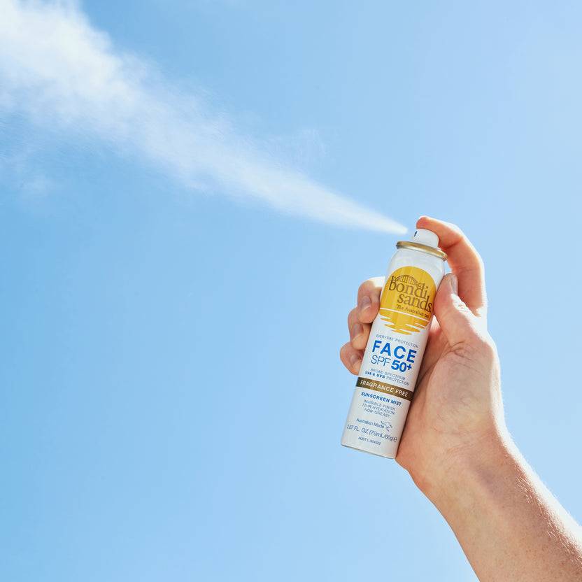 Bondi Sands SPF 50+ Fragrance Free Sunscreen Face Mist (60g) Fabrikverkauf