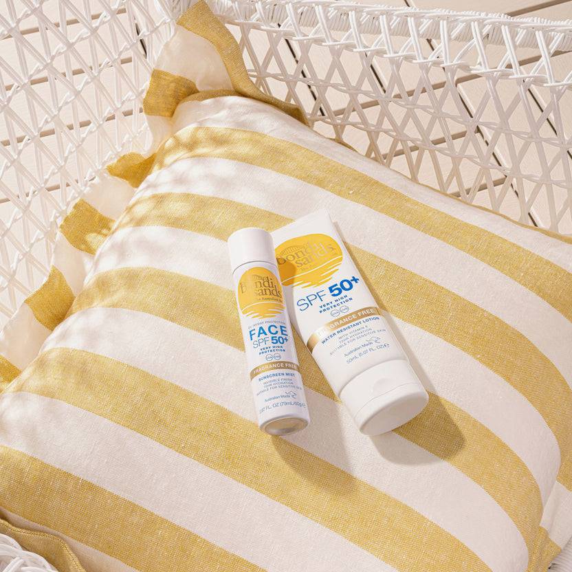 Bondi Sands SPF 50+ Fragrance Free Sunscreen Face Mist (60g) Fabrikverkauf