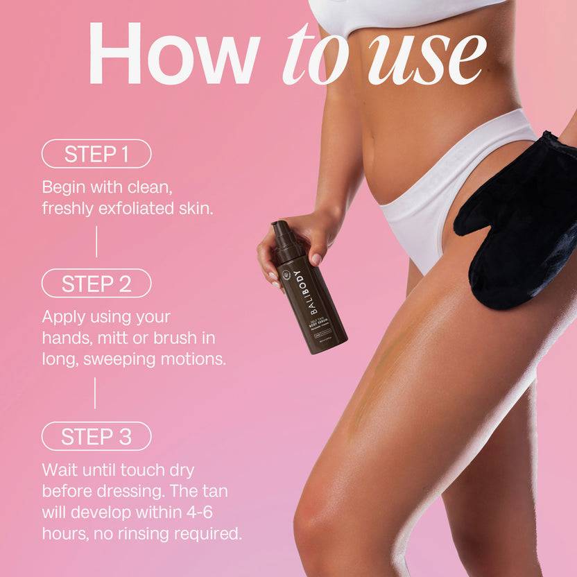 Bali Body Self Tan Body Serum (180ml) Fabrikverkauf