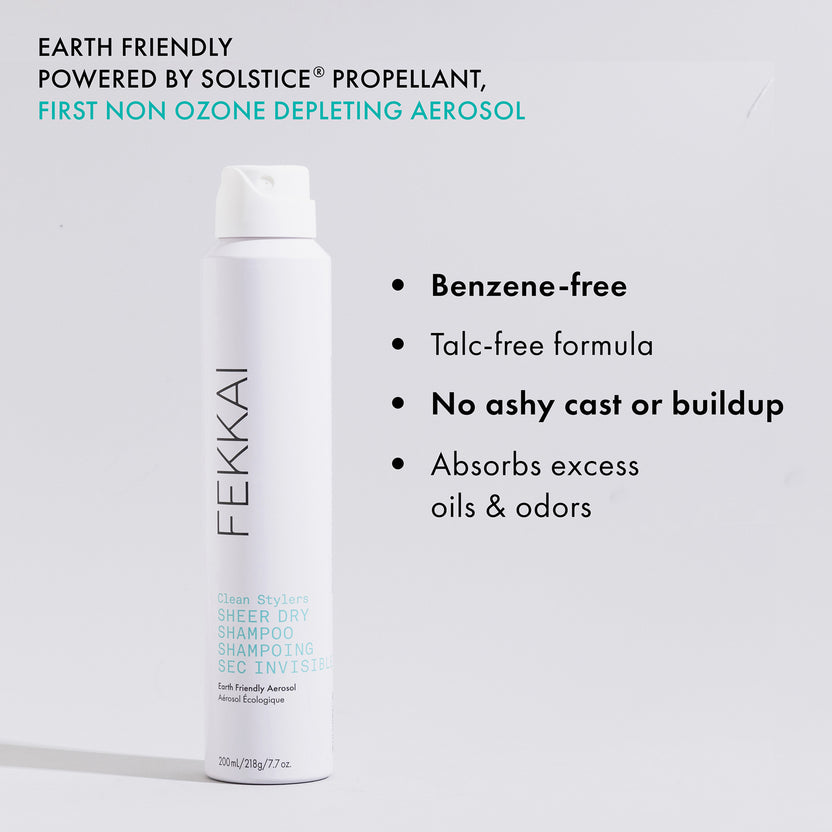 FEKKAI Green Aerosol Sheer Dry Shampoo (50ml) Outlet