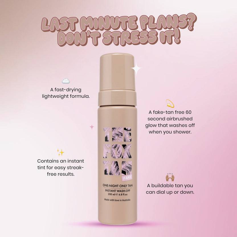 The Fox Tan One Night Only Tan Instant Wash Off (200ml) Angebote