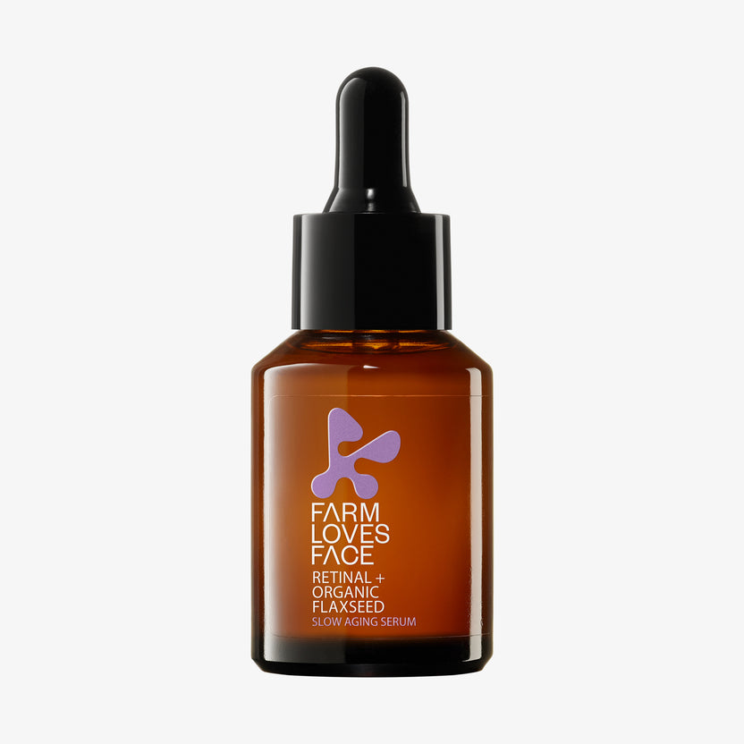 Farm Loves Face Retinal + Organic Flaxseed Slow Aging Serum (28ml)