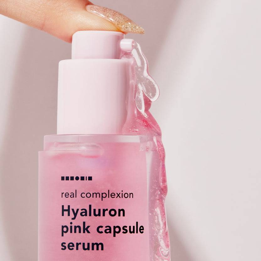 Hanskin Real Complexion Hyaluron Pink Capsule Serum (50ml) Fabrikverkauf
