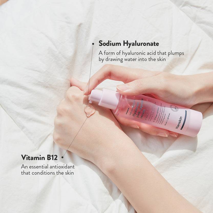 Hanskin Real Complexion Hyaluron Pink Capsule Serum (50ml) Fabrikverkauf