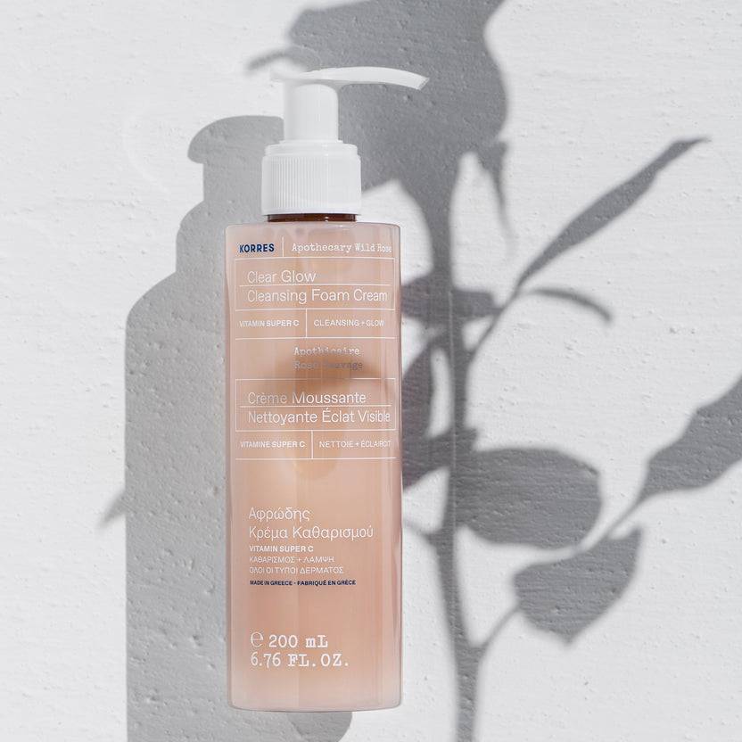 KORRES Apothecary Wild Rose Waschcreme Emulgierend (200ml) Kauf eins, bekomm eins gratis