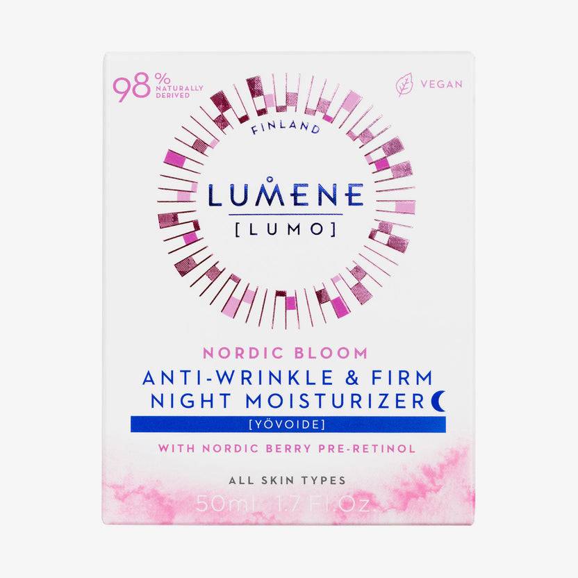 Lumene NORDIC BLOOM [LUMO] Anti-wrinkle & Firm Night Moisturizer (50ml) Riesige Ersparnisse