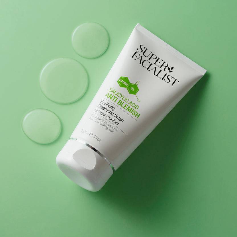 Super Facialist Salicylic Acid AntiBlemish Purifying Cleansing Wash (150ml) Letzter Tag