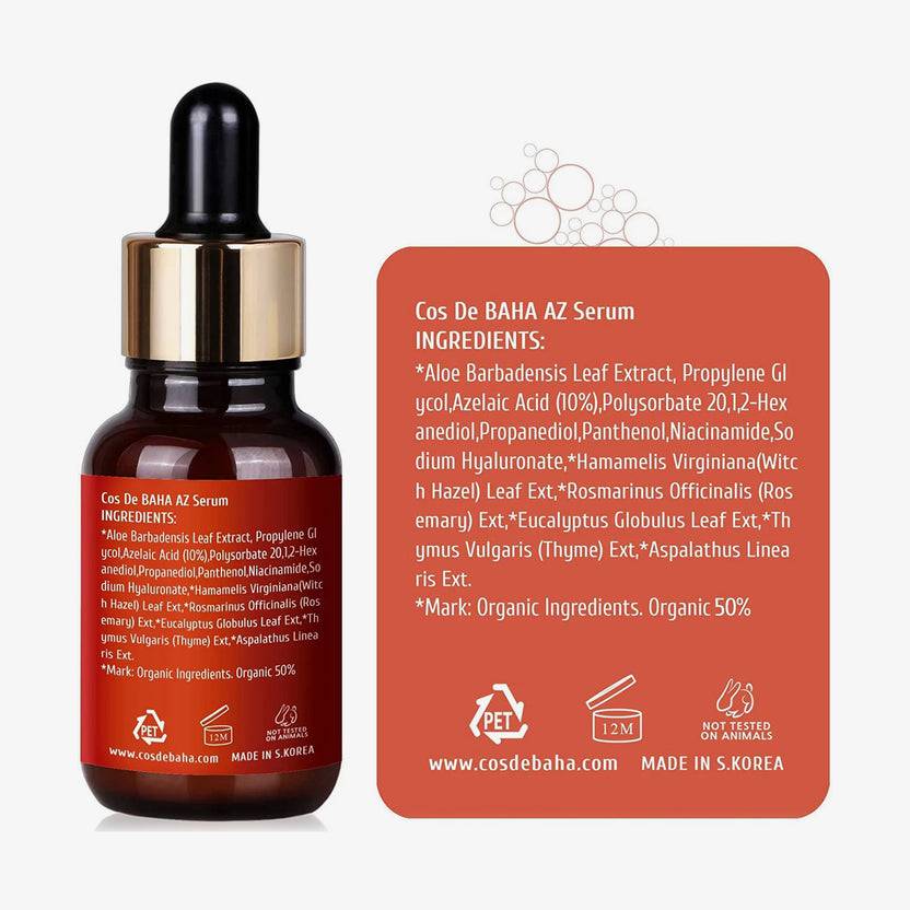 Cos de Baha Azelaic Acid 10% Serum 30ml (AZ) (30ml) Black Friday Preise