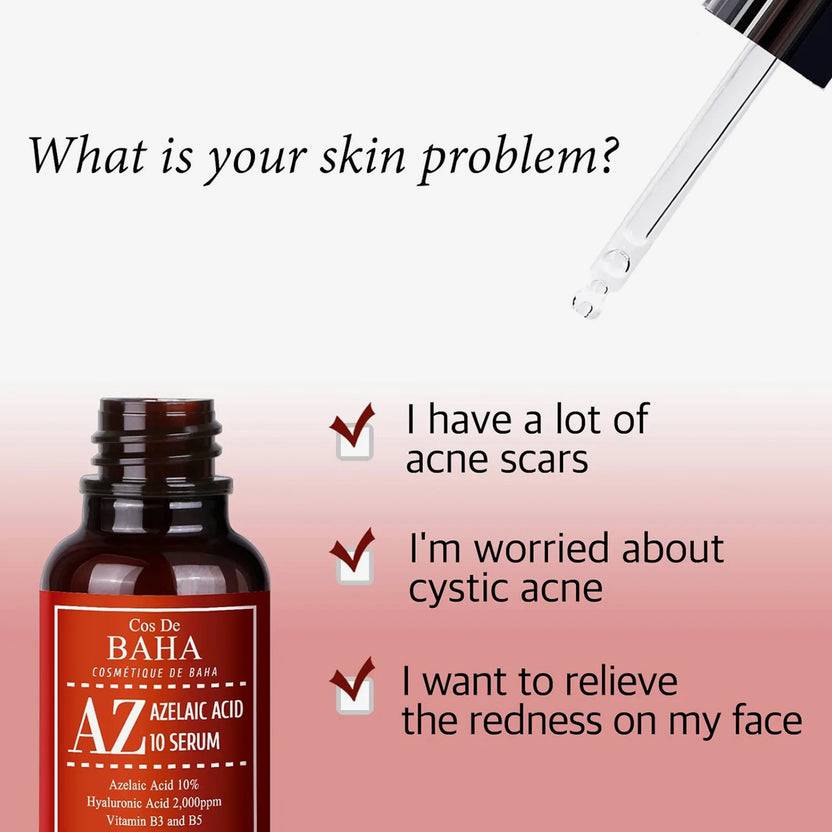 Cos de Baha Azelaic Acid 10% Serum 30ml (AZ) (30ml) Black Friday Preise
