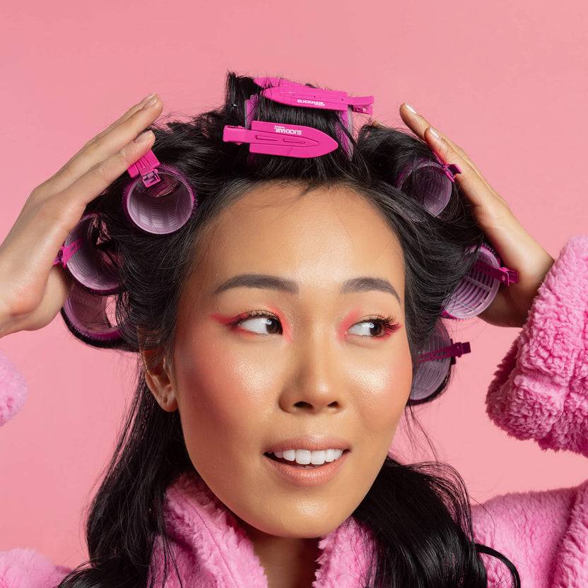 Slick Hair Heatless Velcro Hair Rollers (8 Pack) Riesige Ersparnisse