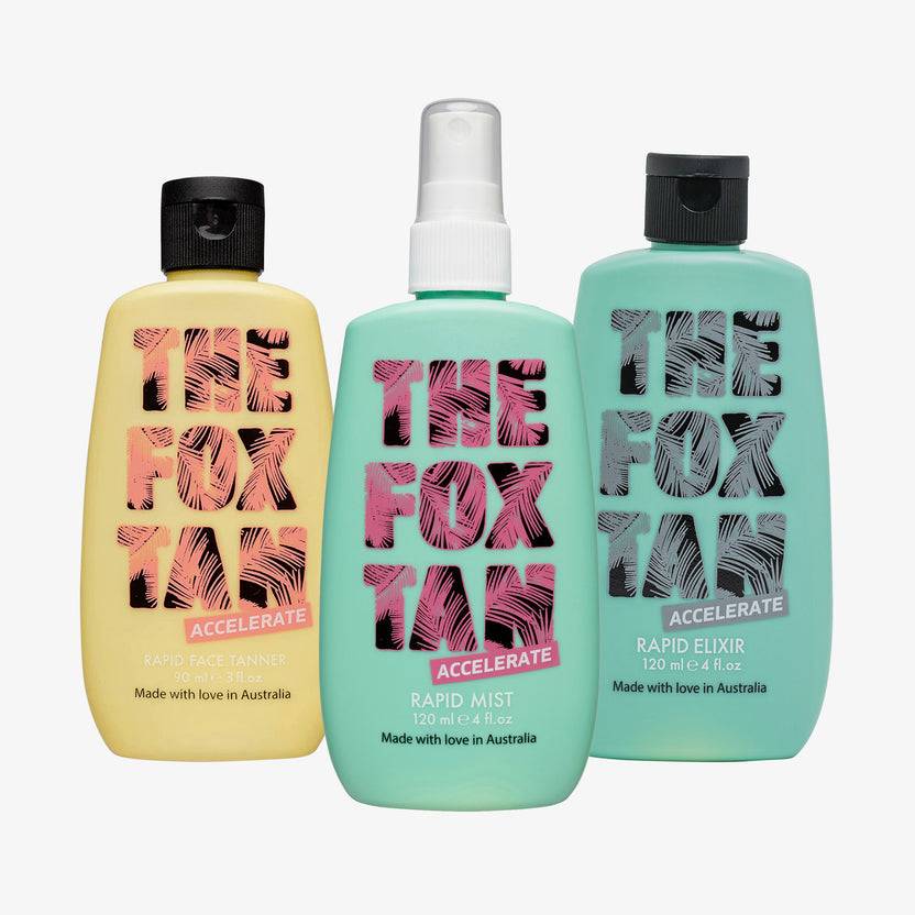 The Fox Tan The Bronzed Babe Bundle (330ml) Clearance-Verkauf