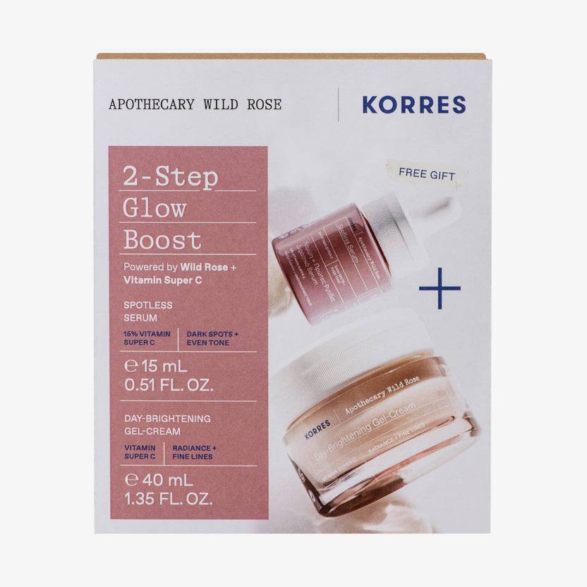 KORRES Apothecary Wild Rose 2-Step Glow Boost (55ml) Outlet