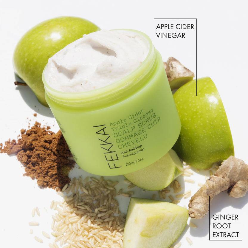 FEKKAI Apple Cider Triple Cleanse Scalp Scrub (220ml) Blitzverkäufe