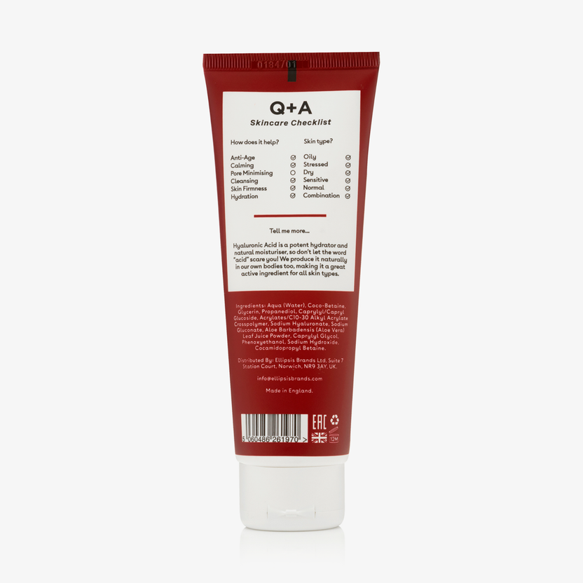 Q + A Skin Hyaluronic Acid Hydrating Cleanser (125g) Limitierter Zeitrabatt