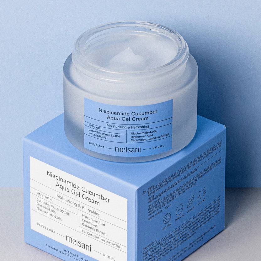 meisani Niacinamide Cucumber Aqua Gel Cream (50ml) Sonderangebot