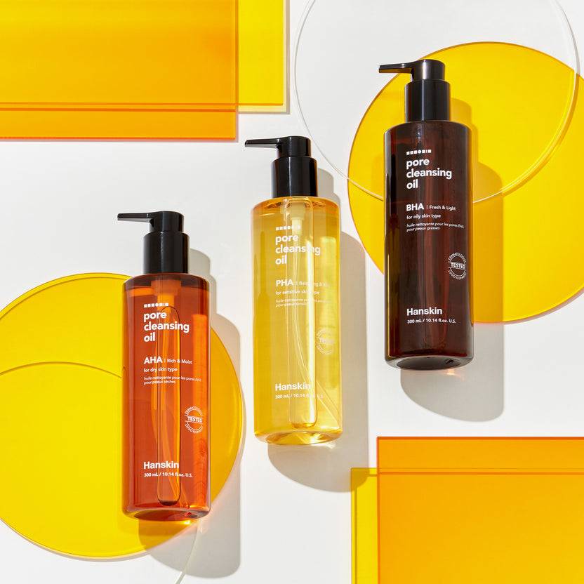 Hanskin Pore Cleansing Oil AHA (300ml) Flash Sale