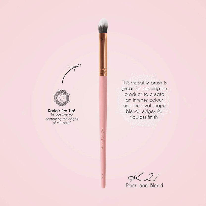Karla Cosmetics 6 Piece Essential Eye Makeup Brush Set Saisonschlussverkauf