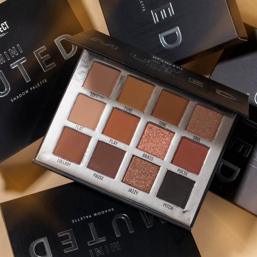 BPerfect Cosmetics Mini Muted Palette (115g) Zeitlich begrenztes Angebot