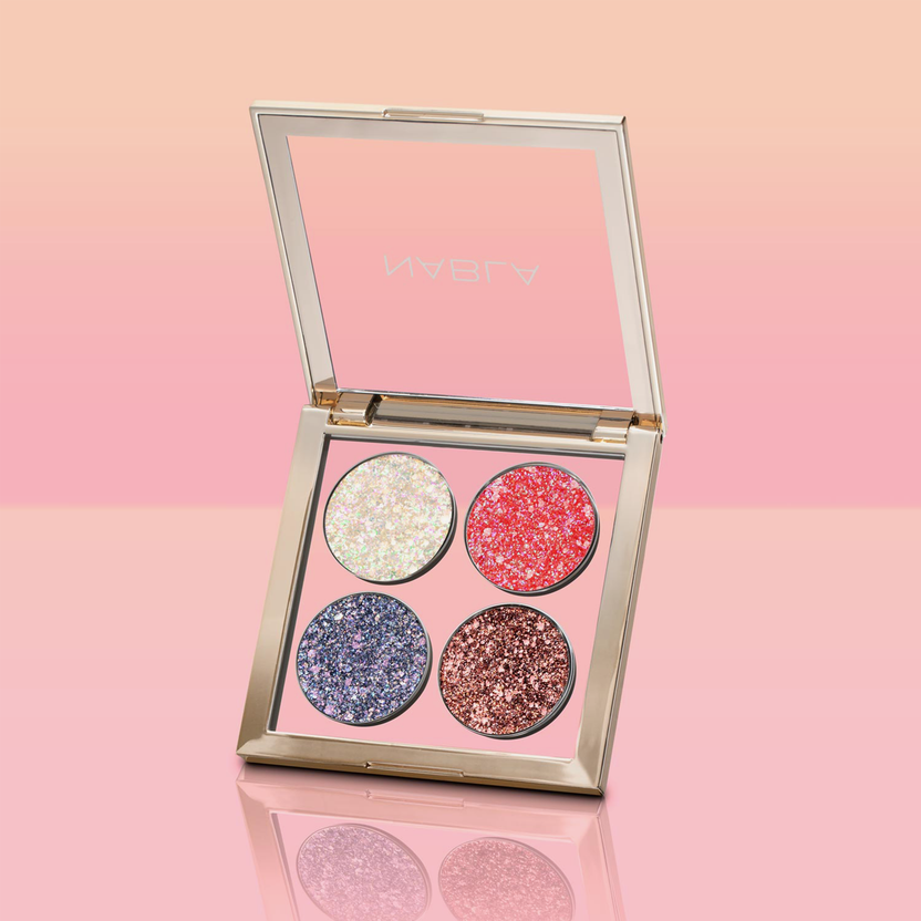 NABLA Cosmetics Miami Lights Glitter Palette Bis zu 60% Rabatt