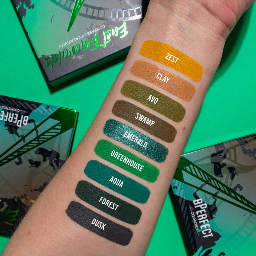 BPerfect Cosmetics Compass of Creativity Quad Shadow Collection (54g) Sonderangebot der Fabrik