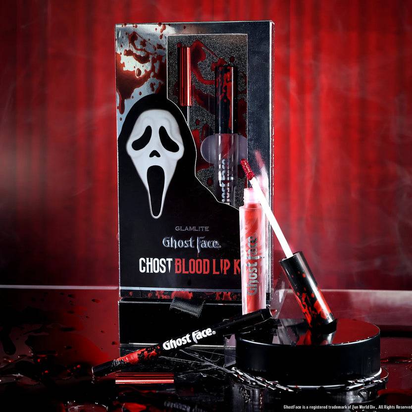 Glamlite Cosmetics Ghost Face™ x Glamlite Blood Lip Kit Fabrikladen