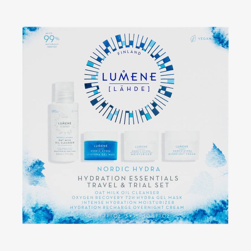 Lumene NORDIC HYDRA [LAHDE] Travel & Trial Set (95ml) Verkauf