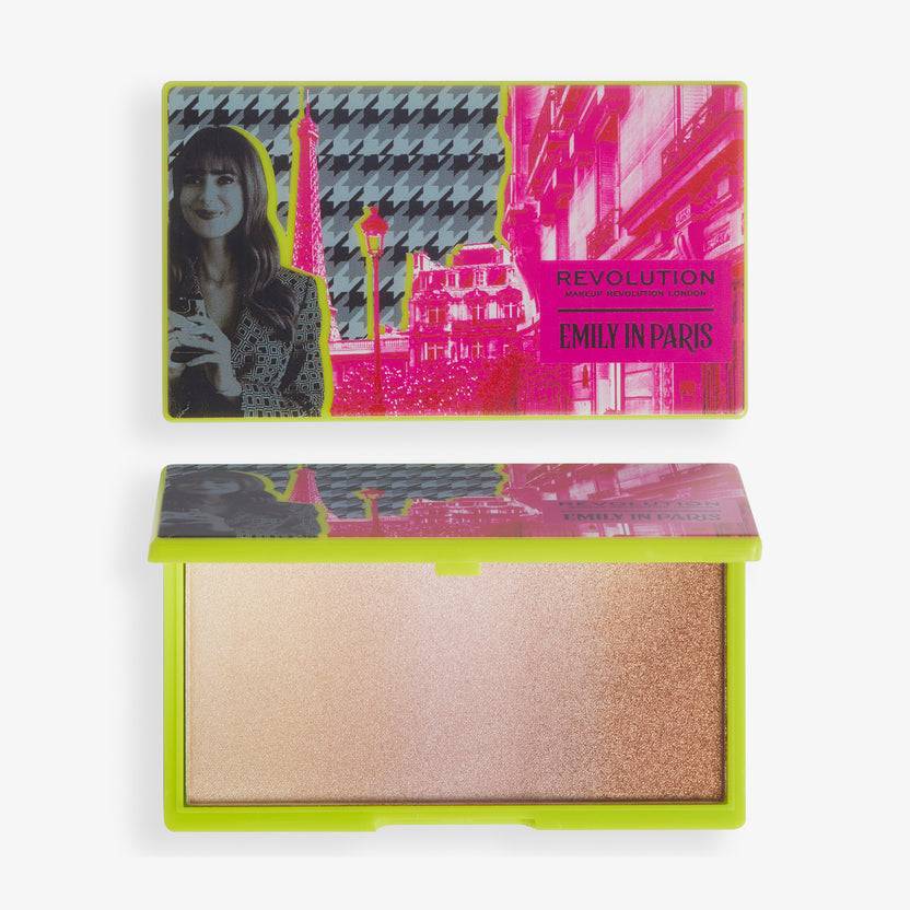 Revolution Makeup Emily In Paris In The Spotlight Powder Highlighter (18g) Neueste Mode