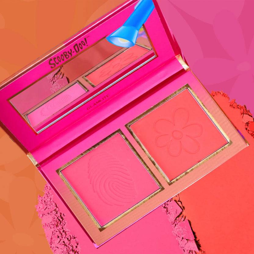 Glamlite Cosmetics Scooby-Doo™ x Glamlite Blush Duo Palette (12g) Sonderangebot der Fabrik