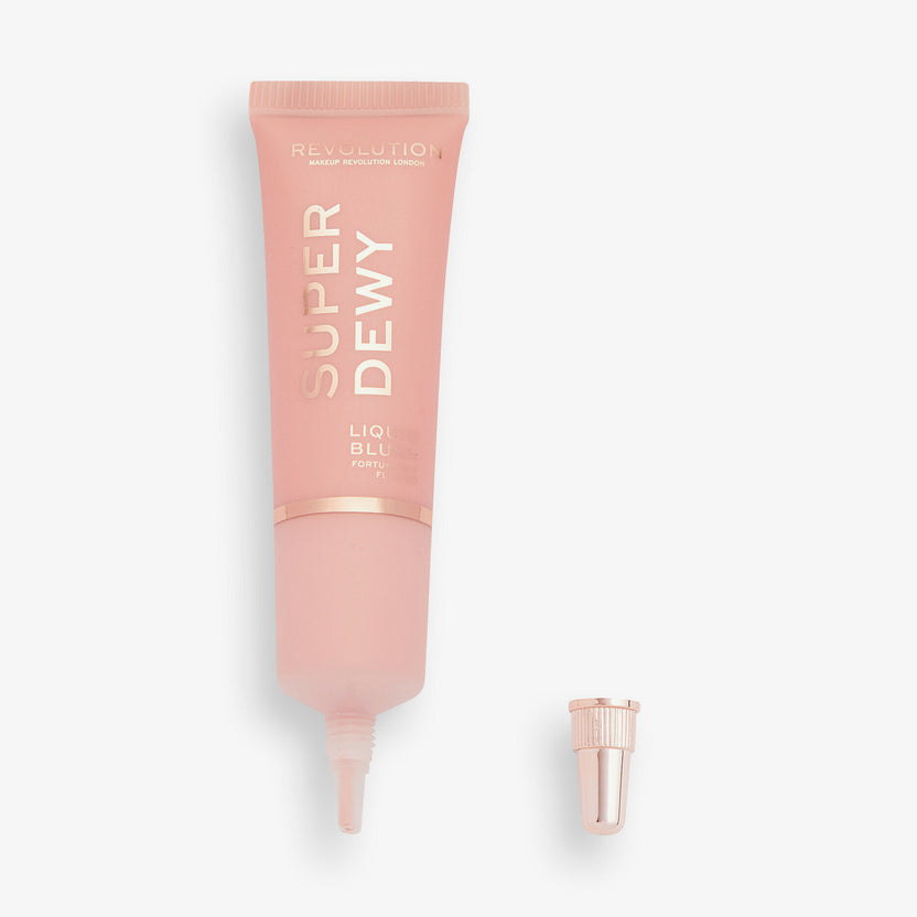 Revolution Makeup Superdewy Liquid Blush Fortunately Flushed (15ml) Bis zu 55% Rabatt