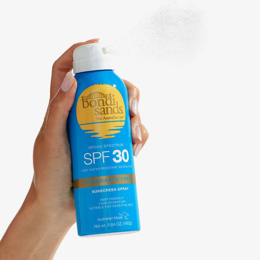 Bondi Sands SPF 30 Aerosol Mist Spray Fragrance Free (160g) zollfrei