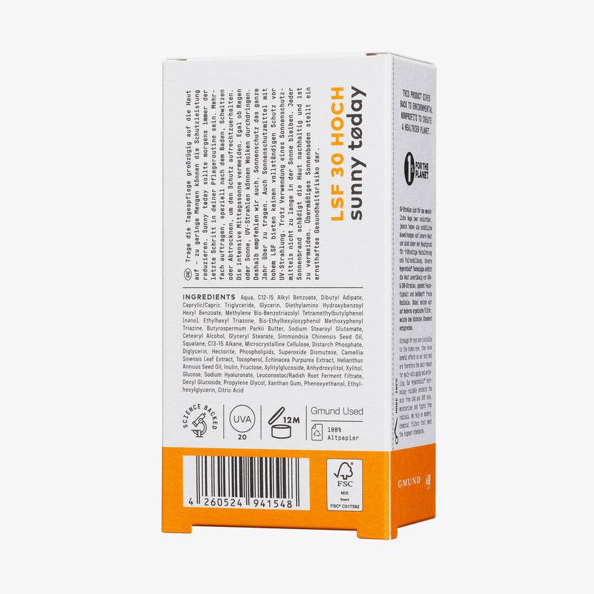 Nø Cosmetics sunny tøday Hypershield®️ Tagespflege mit UVA-/UVB-Schutz (50ml) 50% Rabatt für begrenzte Zeit