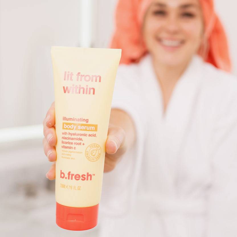 b.fresh lit from within - illuminating body serum (236ml) Meist gekauft