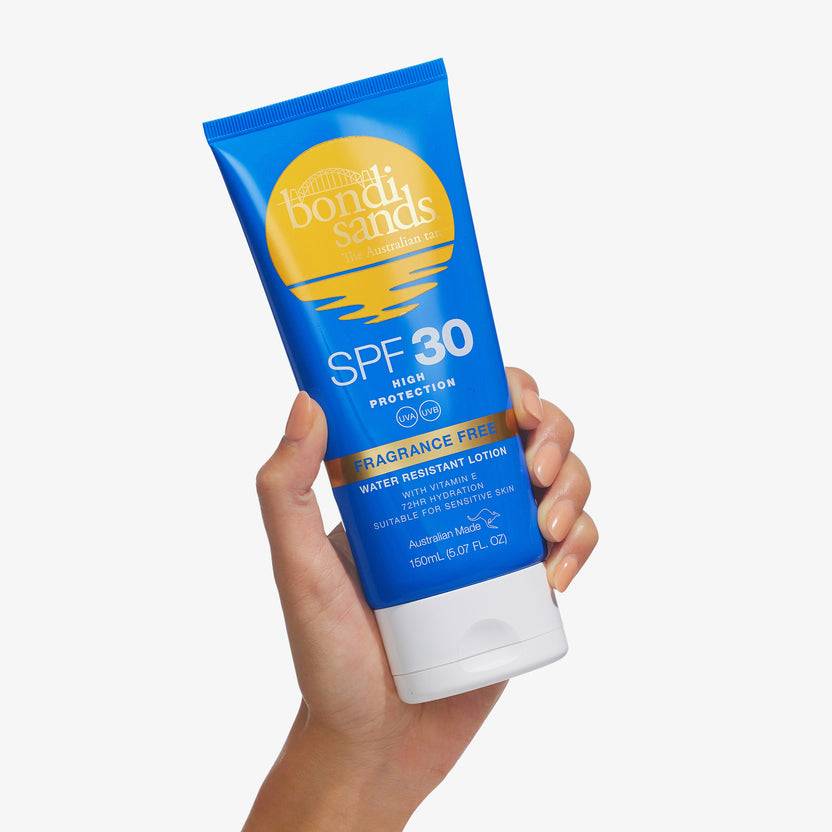 Bondi Sands SPF 30 High Protection Lotion Fragrance Free (150ml) Kostenloser Versand