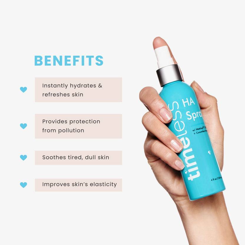 Timeless Skin Care HA CUCUMBER SPRAY w/ Matrixyl 3000 (120ml) Neueste Mode